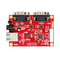 WIZnet WIZ752SR-125 ອຸປະກອນບໍລິການອຸປະກອນຕໍ່ຕົວຕໍ່ຕ່າງ 2 Serial RS-232 Int RJ-45 Interface