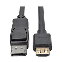Tripp Lite P582-020-HD-V2A ສາຍຕໍ່ອະເດັດເຕີ 20FT DP ເຖິງ HDMI ອແດບເຕີເຄື່ອງເຄື່ອງຂັດ
