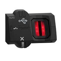 SCHNEIDER XB5S9B2M12 Schneider Electric ສະຫນັບສະຫນູນຊິວິມັຕຣິກ monostable RGPD, Harmony XB5S, ເປັນພລາສຕິກ, 22mm, USB, ການເຊື່ອມຕໍ່ດ້ວຍ M12 connector, 24V AC DC