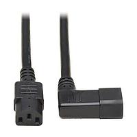 Tripp Lite P005-006-14RA ສາຍຕໍ່ຂະຫນາດພະລັງງານ AC 14AWG X 3C 100-250V 15A ມຸມ RT 6'