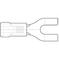 Molex 19198-0025 ສະເປດ SPADE TNG STUD 10 14-16 AWG