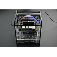 DFRobot FIT0775 ເຄື່ອງຍືດຕັ້ງ Rack Towers Rack Tower ສໍາລັບ Raspberry Pi 4B/ 3B & Jetson Nano