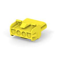 AMP Connectors - TE Connectivity 1-480703-4 ກອງຮັບສະຫນອງ CAP HOUSE 4 POS ເຫຼືອງ UL94V-2