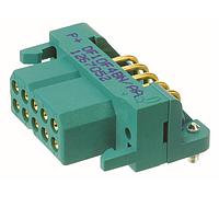 Amphenol Positronic DF04F00/AA ຕົວເຊື່ອມ DragonFly ການຊຸດທາງທອງ 4 ຕຳແໜ່ງ ສາຍ 22-16 AWG ອະລລອຍທອງສົດ ຍິງ ມຸມຊ່ອງ 2R