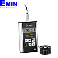 PCE PCE-UV 40A ເຄື່ອງວັດແທກແສງສະຫວ່າງ (0 lx ~10 klx; 0.1 lx; 0 W/m2~+100 W/m2; 0.01W/m2)