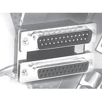 Kycon K42X-E9P/P-A4NR ຕູ່ມືສອງພອດ D-Sub DUAL PORT 9ML OVR 9ML-.75