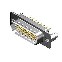 Molex / FCT 173109-1082 ມາດຕະຖານຄວາມໜາແຮງ FCT DSUB STR PC PLG 09 PN W/SNAPIN