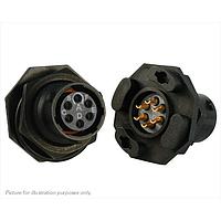 Eaton Souriau-Sunbank UTS710E6S ປຸ່ມຮັບ 6P Strt Socket Plug Jam Nut ຂະໜາດ 10E