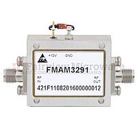 Fairview FMAM3291 2.5 dB NF, 2 GHz to 8 GHz, Low Noise Broadband Amplifier with 13 dBm, 30 dB Gain and SMA
