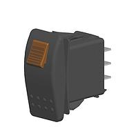 Carling Technologies VJD2SW0B-AZ500-0 ສະຫນັບສະຫນູນ Rocker VJD2SW0B-AZ500-0