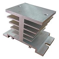 Carlo Gavazzi RHS5050D ຮອງລົມລະດັບພາແນວ Heat Sinks Panel mount heatsink, thermal resistance 3.50 C/W a. 25 W, Width x Height x Depth = 80 x 50 x 51 mm, ເໝາະສົມສໍາລັບການຕິດຕັ້ງ SSR ເທົ່ານັ້ນ