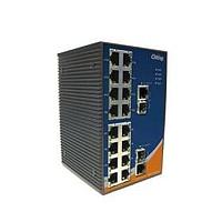 ORing IES-1162GC ອຸປະກອນສະຫນັບສະຫນູນ Ethernet ບໍ່ມີການຈັດການ 18-port unmanaged switch; 16FE + 2G Combo