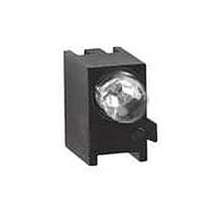 BIVAR H131CBWD-160 ຕົວຊີເຄີດບອດ LED LED Assembly, Right Angle, 3 mm LED, Single Level, 1 Station, Blue, Diffused Lens