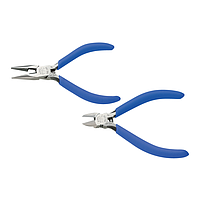 Tsunoda MRN-100 Pliers ດັງຍາວແລະເຄື່ອງຕັດພາດສະຕິກ (100mm)