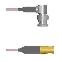 Amphenol Custom Cable Q-0F03Y000H011i ສາຍສັ້ນ RF BNC-RP/SMB-SP G142 11I