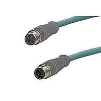 Molex 1201080188 ເສັ້ນສາຍອ່ານສະເຫຼີມ / ເສັ້ນສາຍກະທົບ MIC 4P M/ME D-CODED 1M SHLD TPE