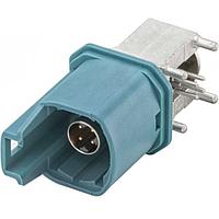 Rosenberger D4S24D-400A5-Z ຕູ້ຕໍ່ PCB ເປັນແບບມຸມມີຫົວຂໍ້ສັນຍາລັກ 4 ເຂົ້າ; ກັນນ້ຳ, ມີກະແຈ