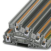 PHOENIX CONTACT 3213949 ບລັອກຕໍ່ສາຍບົດບົວ DIN Rail PTI 2,5-PE/L/L