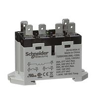 Schneider Electric Relays 725BXXBC3ML-120A ຣີເລຍພວງງານມາດຕະຖານ DPST-NO 25 A, Q.C. Term