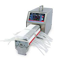 Leadfluid BT100F-1 ປັ໊ມ Peristaltic Dispensing ອັດສະລິຍະ (0.0001-41mL/min, 24 CH, 10 rollers)
