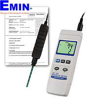 PCE MFM 3000-ICA ເຄື່ອງວັດແທກພາກສະຫນາມແມ່ເຫຼັກໄຟຟ້າ (0~3000 mT/0~30000 G; 0~1500 mT/0~15000 G; ISO Calibration Cert.)