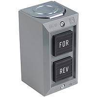 Square D 9001BG206 ສະຖານີຄວບຄຸມປຸ່ມຄູ່ 600VAC 5A, ປະເພດ B