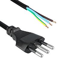 Qualtek Electronics 380003-E01 ສາຍພະລັງງານບໍ່ມີປຸ່ມຮັບສະຫນອງ INTL 2.5m 3X1.0 10A ITALY CEI 23-50