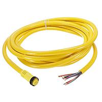 Molex 1300080165 ເສັ້ນສາຍອ່ານສະເຫຼີມ / ເສັ້ນສາຍກະທົບ MC 12P FP 20' 16/12 PVC
