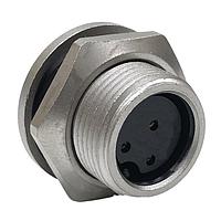 CONXALL SF4281-3SG-3ES ການປະກອບຕົວເຊື່ອມຕໍ່ Pnl Mnt 3 Fem Skts PC Tail Sld w/Epoxy