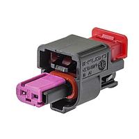 Aptiv 33405607 ຕົວເຊື່ອມ 2 ທາງ ຍິງ HDK (HPCS) 1.2 ປິດກັນນ້ຳ ສີດຳ CONN