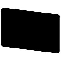 SIEMENS 3SU19000AD160AA0 ປ້າຍປະກັບ INSCR. PLATE, ສີດຳ 17.5 X 27MM, ວ່າງ
