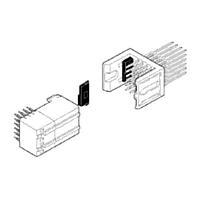 Amphenol FCI 91290-102LF ກະແຈກະທອງ FEM HALF KEYS