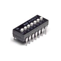 P&B 1825057-2 ສະຫນັບ DIP SPST 3POS EXT T/H DIP SWITCH