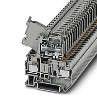 PHOENIX CONTACT 1058940 ບລັອກຕິມທເມີລບຣິວ DIN Rail PT 4-HESI (5X20) GY/GY