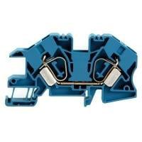 Weidmuller 1739550000 ບລັອກຕິດຕາມລະບົບ DIN Rail Terminal Blocks ZDU 10S BL