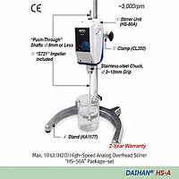 DaiHan DH.WOS01210 ຕົວຄົວຜະລິດອານາລອກ, ຕິດບ່ອນບໍ່, ຄວາມໄວສູງ, 5000mPasHS-50A-Unit Only, 230V