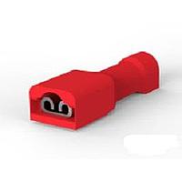 AMP Connectors - TE Connectivity 2-520193-2 (CUT STRIP) ຮັບສະເຫຼີມ .187 FAST-ON RECPT ຕັດສະຕຣິບ 100 ຊິ້ນ