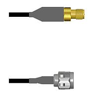 Amphenol Custom Cable Q-7002K000M096i ສາຍສະບັບ RF SMA-SJ/N-SP LMR24 96I