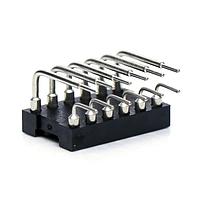 Preci-Dip 299-87-312-11-001101 ປຸ່ມຕົວເຊື່ອມມຸມຂວາ