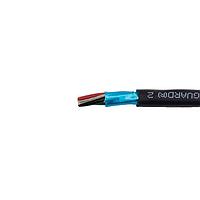 Alpha Wire 25199/15 BK005 ສາຍສະເພາະຫຼາຍສາຍ 22 AWG 15 ສາຍ 300V Foil PVC, PUR 100 ft Spool, ສີດໍາ