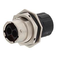 Amphenol SINE Systems RT07122PNHEC ຕົວເຊື່ອມຕໍ່ Receptacle, Jam Nut, 4 (2+2) ຕຳແໜ່ງ, ຜູ້ຊາຍ, ຂະໜາດ Shell 12, ແລະ End Cap ມີການປິດສາຍແຕ່ລະອັນ