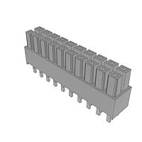 Samtec IPS1-110-01-L-D ພາວເລີ້ມໃຫ້ກັບບອດ .100" Mini Mate(R) ອິສເລດພາວເລີ້ມຕໍ່ຕົວເຊື່ອມພວມຊອກເກັດ