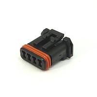 JAE Electronics MX19004P51 ກອງຢູ່ສາຍສອງທາງສີດຳ 4P Pin Housing