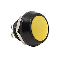 E-Switch PV5S64016 ຕ້ານການທຳລາຍ 0-2A 48VDC ປິດ (ເປີດ) 12mm ເຫຼືອງຮູບດອມ