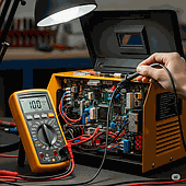 Electric welding machine does not turn on 24V? Identify the cause and how to handle it