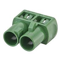 Rosenberger 59Z065-000E ອຸປະກອນເສີມ ກອງພາສຕິກ ປລັກ ຕົວຕົວກົງ E ສີຂຽວ