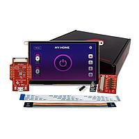 4D Systems SK-GEN4-70DCT-WVA ຊຸດເລີ່ມຕົ້ນ Starter Kit ສໍາລັບ gen4-uLCD-70DCT-WVA ມີ uSD-4GB Industrial, gen4-IB, 4D-UPA ແລະ ສາຍແຟຣມ FFC 150mm