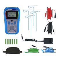 Metrel MI 3123 Standard set ເຄື່ອງວັດຄ່າຄວາມຕ້ານທານຕໍ່ດິນ (0.00~9999Ω)