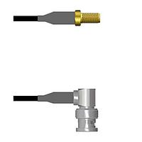 Amphenol Custom Cable Q-2Z00E0008072i ສາຍສະບັບ RF SMA-SJ/BNC-RP RG58 72I