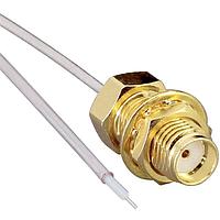 Linx Technologies - TE Connectivity CSS-SGAF-050-STTN ການປະກອບສາຍ RF ການປະກອບສາຍ Coaxial SMA ເຖິງສາຍ 0.047" ສາຍກາງແຂງ 1.969" (50.00mm)